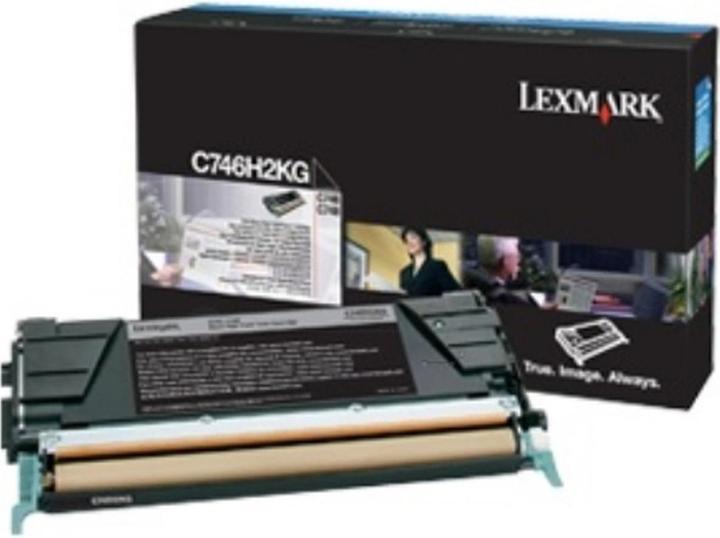 Produktbild Lexmark Toner schwarz Orig.Nr. C746H3KG (BK)