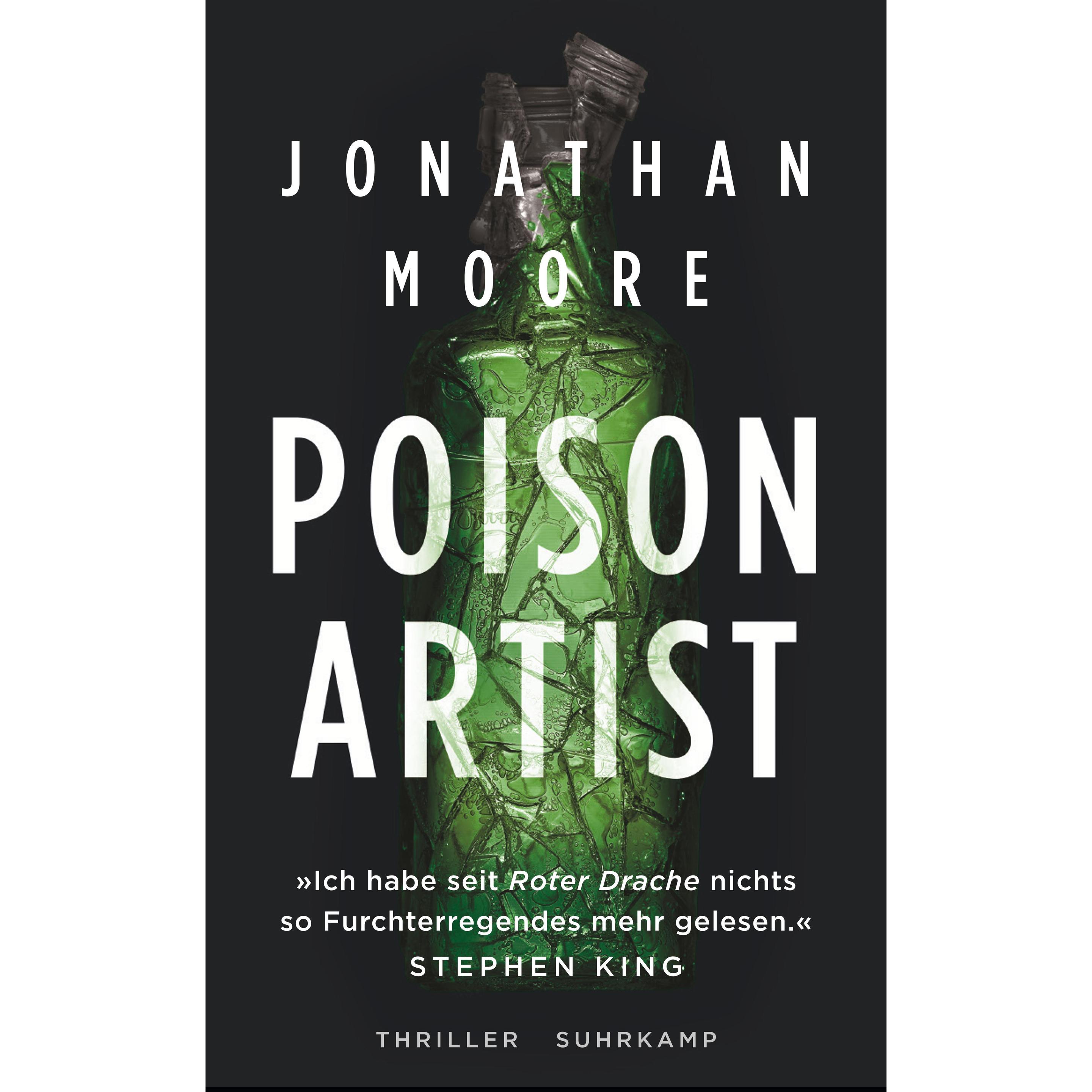 Poison Artist, Belletristik von Jonathan Moore