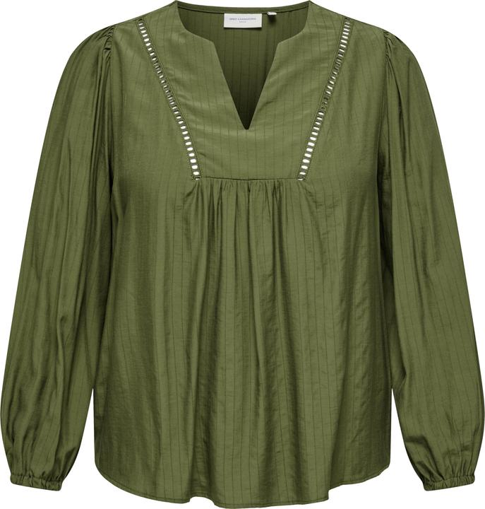Image du produit Only Coupe normale Col en V Élastique Manches bouffantes Top (44)