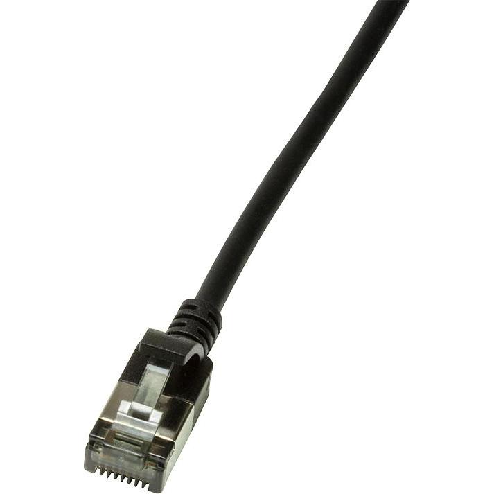 LogiLink Netzwerkkabel (STP, CAT6a, 5 m), Netzwerkkabel