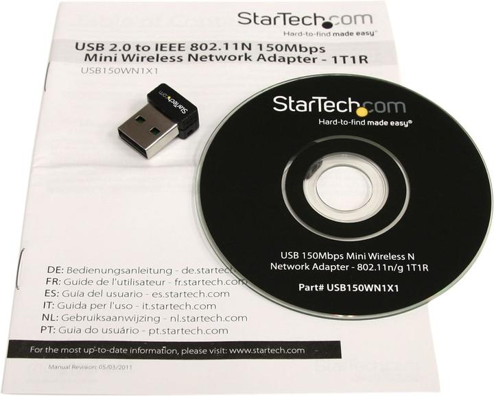 Produktbild StarTech Mini Wireless Network Adapter (USB 2.0)