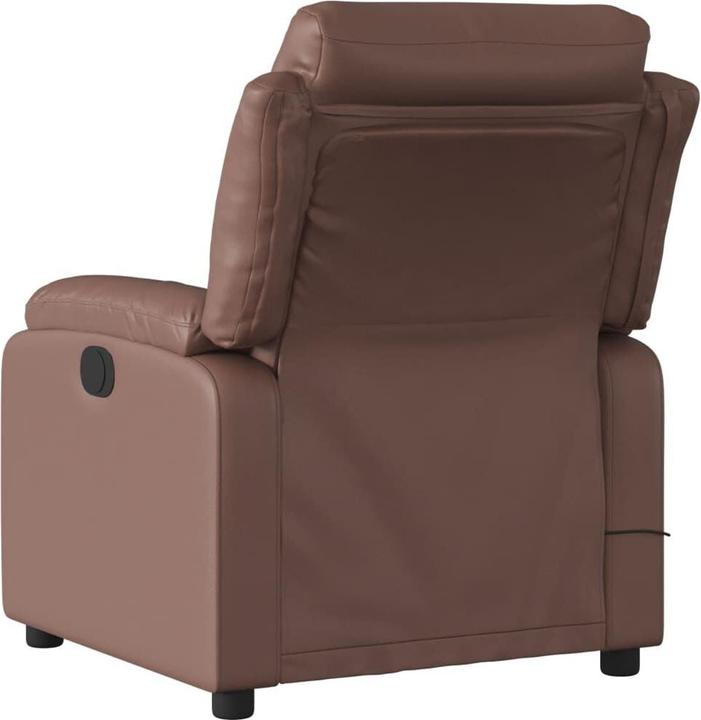 Produktbild VidaXL Massagesessel Fernsehsessel Relaxsessel Liegesessel Braun Kunstleder