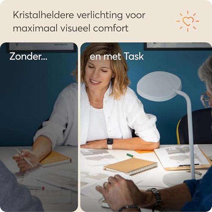 Produktbild Lumie 10000 Lux 15cm Task grau Lichttherapie Büro (10000 lx)