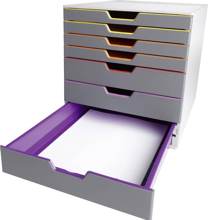 Actual product image Durable Drawer cabinet Varicolor 7 (A4)