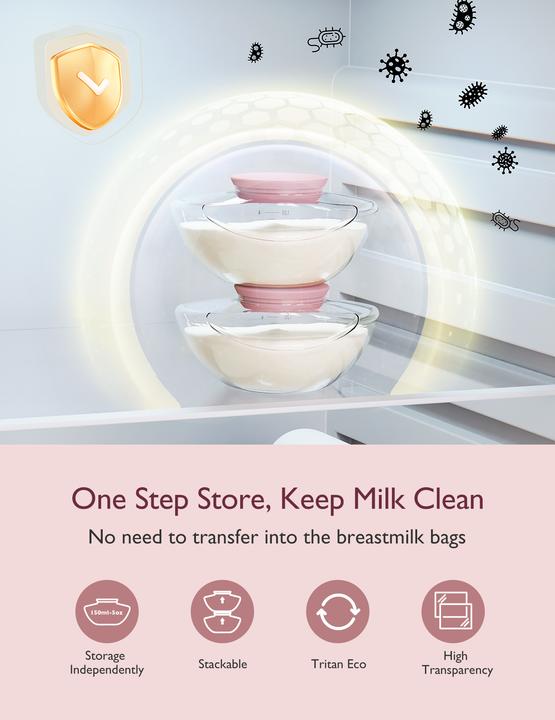 Immagine prodotto Momcozy Tiralatte M9 Hands-Free Rosso Confezione singola