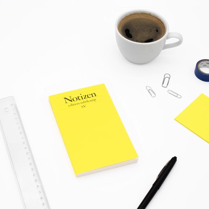 Produktbild Notizbuch edition gelb (Blanko, Harter Einband)