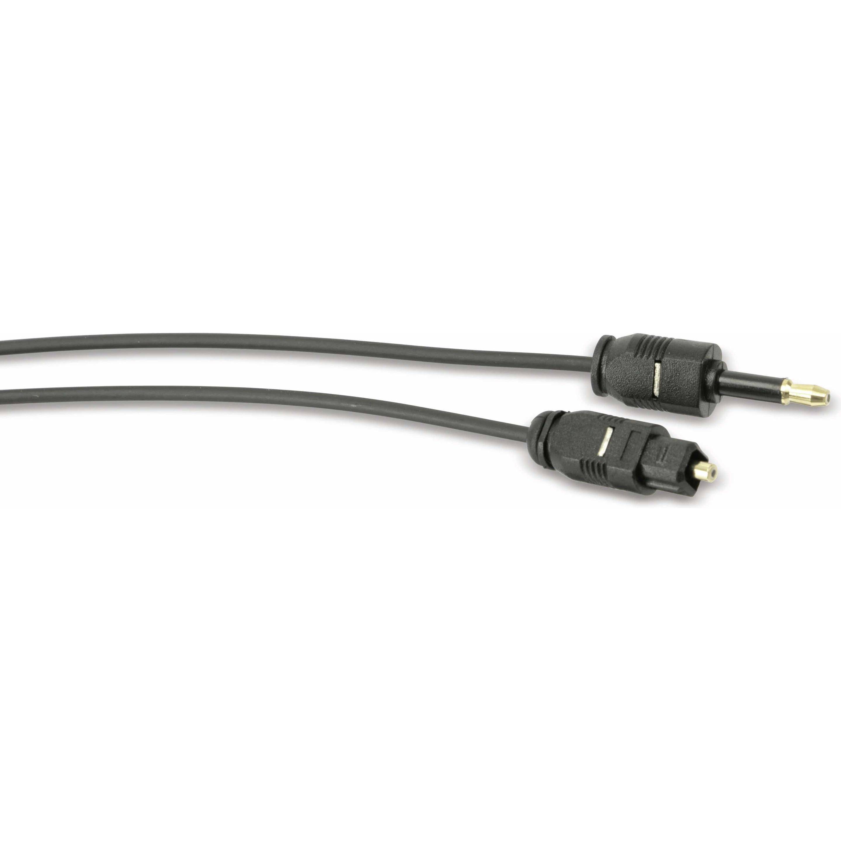 Thumbnail - Shiverpeaks S/CONN maximum connectivity Lichtwellenleiterkabel 4,0mm, Toslink-Stecker auf 3,5mm Opti-Stecker, 3 (3 m, TO...