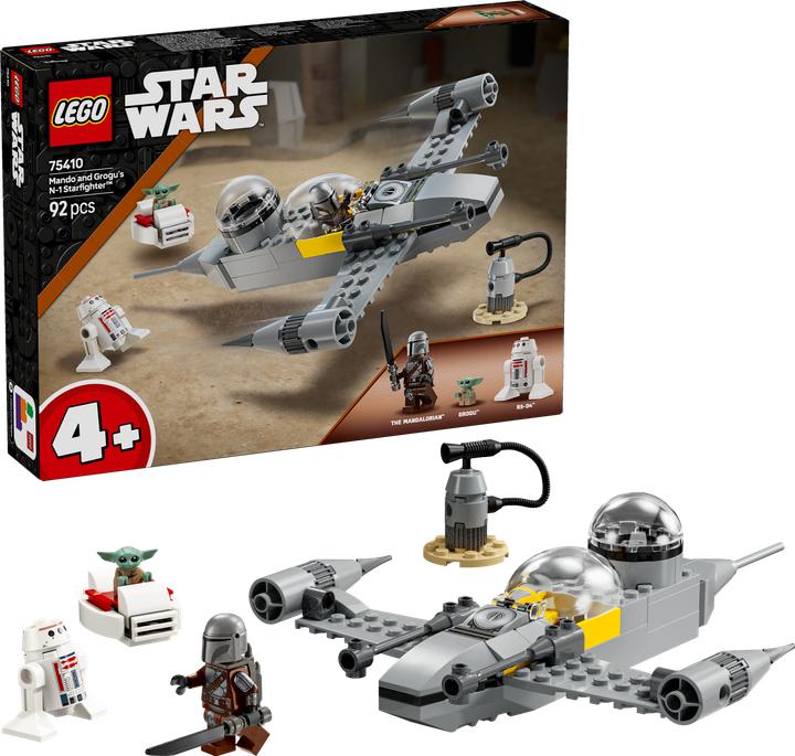 Produktbild LEGO Mandos und Grogus N-1 Starfighter (75410, LEGO Star Wars)