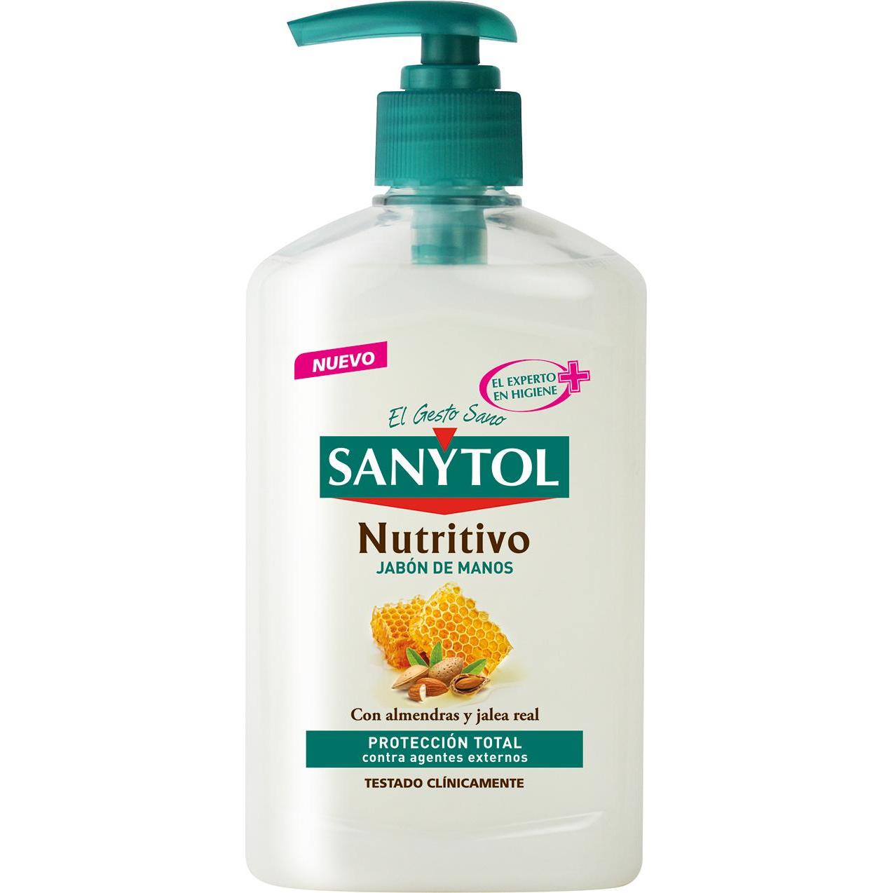 Sanytol, Handseife, ANTIBACTERIAS jabón manos nutritivo dosificador 250 ml (Flüssigseife, 250 ml)