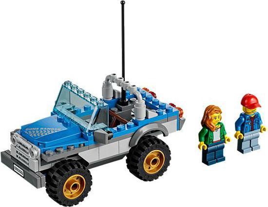 Produktbild LEGO Strandbuggy mit Allrad Geländetransporter (60082, LEGO City)