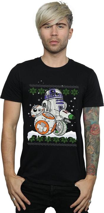 Produktbild Star Wars The Rise Of Skywalker Rolling This Christmas TShirt (4XL)