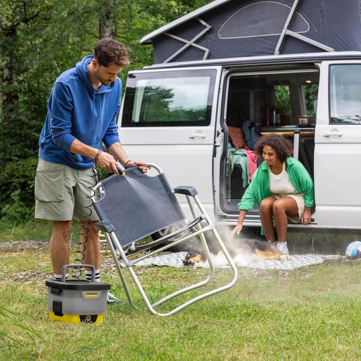 Actual product image Kärcher Mobile Outdoor Cleaner OC 4 + Pet Kit (Rechargeable battery operated)