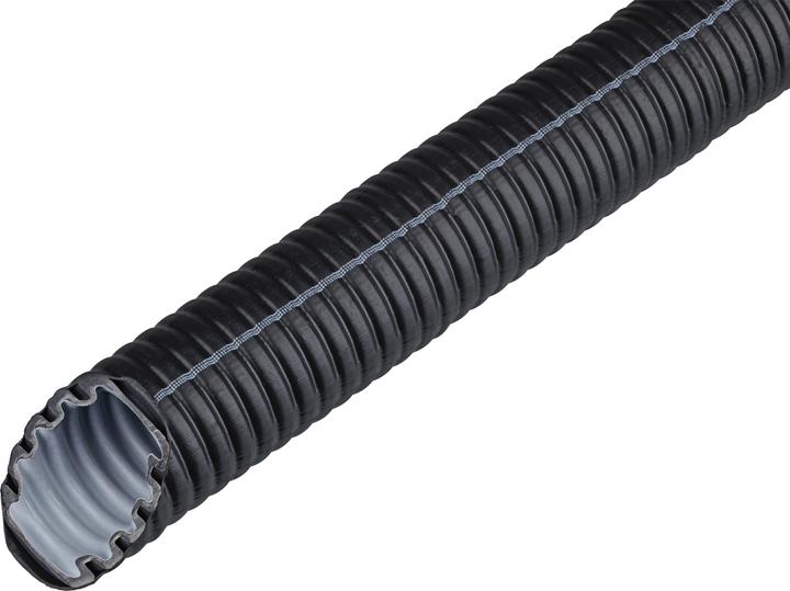Fränkische Rohrwerke Kunststoffwellrohr FFKuS-EM-F-LS0H Low Smoke, 40,0 x 29,8 mm (4 cm)