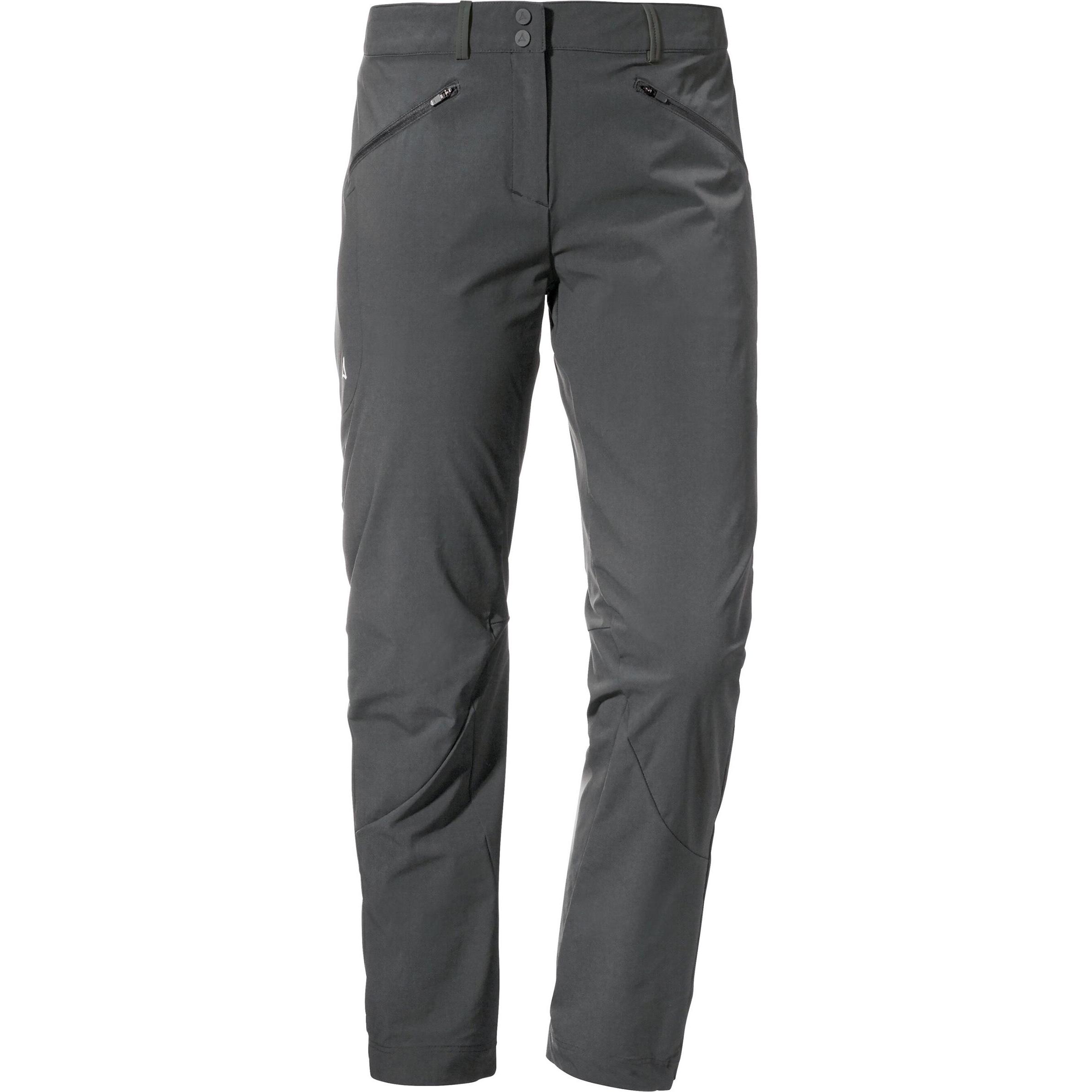 Schöffel, Damen, Outdoorhose, Hestad Hose (44, XL), Grau, 44, XL