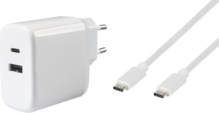 Produktbild Vivanco 65W Dual Schnellladegerät USB C PowerDelivery3.0 Handy Heimlader USB-C K 62773 (65 W)