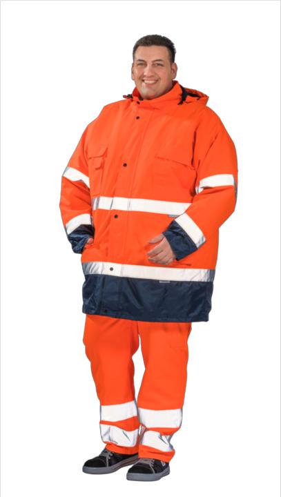 Produktbild Planam Warnschutzparka Grösse S orange/marine (S)