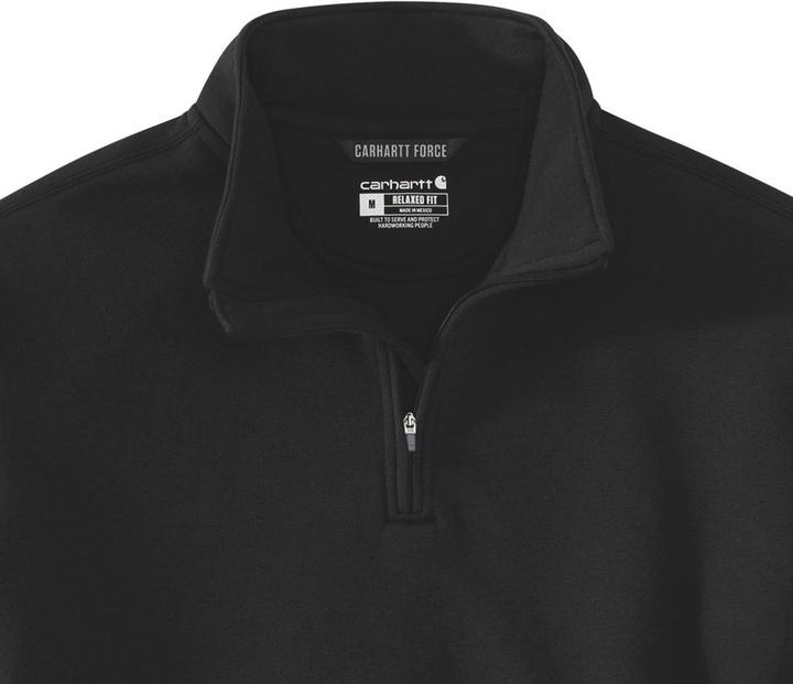 Produktbild Carhartt Bluza Quarter Zip Mid Mock Neck Schwarz (S)