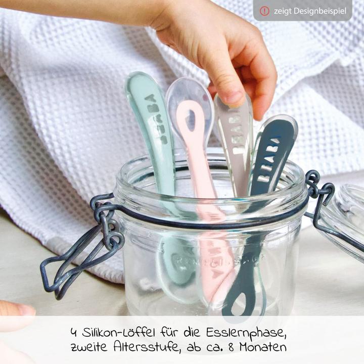 Actual product image Beaba Rainbow spoon set