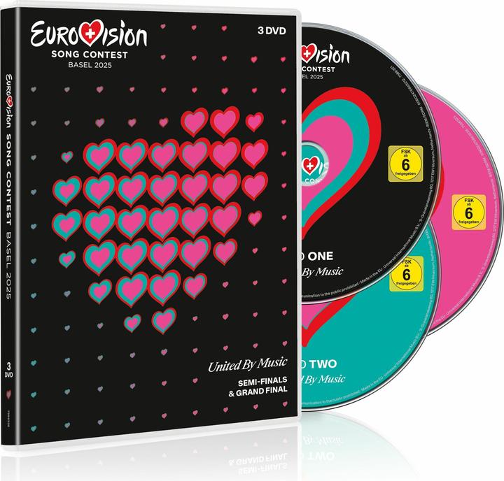 Eurovision Song Contest Basel 2025 (3DVD) (3D DVD, 2025, German)