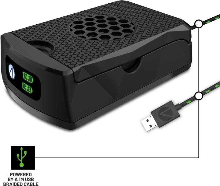 Actual product image Stealth Twin Rechargeable Battery Packs (Xbox Series X, Xbox One X, Xbox One S, Xbox Series S)