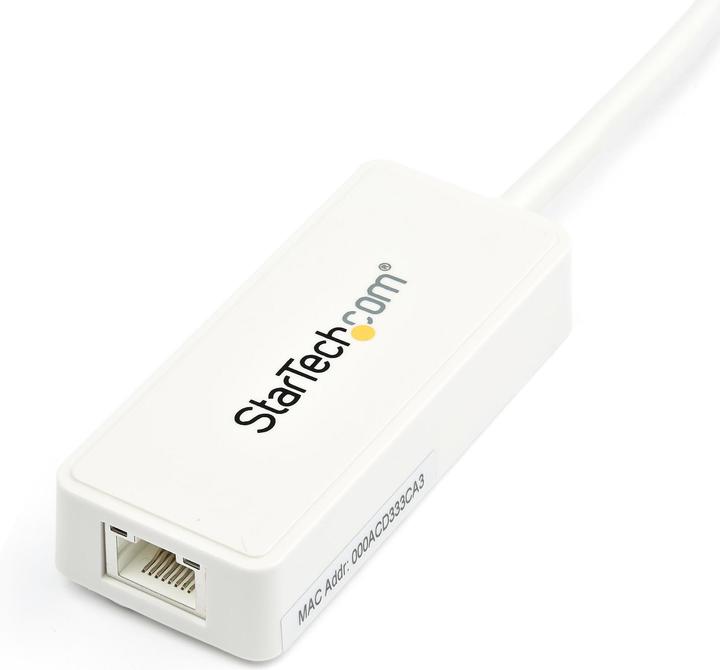 Actual product image StarTech GIGABIT USB 3.0 NIC - WHITE (USB, USB 3.0, RJ45 (1x), RJ45 Gigabit Ethernet (1x))