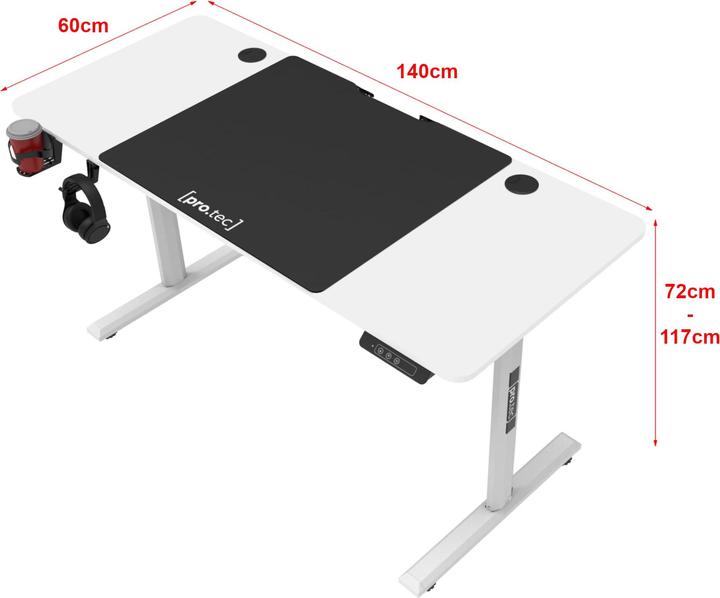 Image du produit Pro-Tec Hayward (140 x 60 x 117 cm)