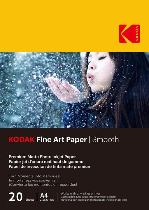 Image du produit Kodak Fine Art Paper 230g Matte Coated Smooth A4x20 (230 g/m², 21 x 29,7 cm, 20 x)