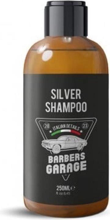 Actual product image Barbers Garage Silver Shampoo