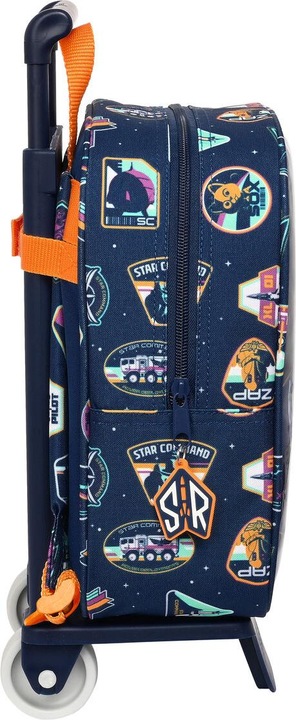 Produktbild Mattel Schulrucksack mit Rädern Buzz Lightyear Marineblau (22 x 27 x 10 cm)