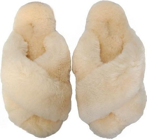 Immagine prodotto Prima Ballerina Pantofole Emma in pelle di agnello crema (41)