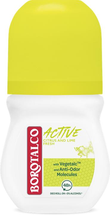 Productafbeelding Borotalco Actief Citrus & Limoen Fris (Rol op, 50 ml)