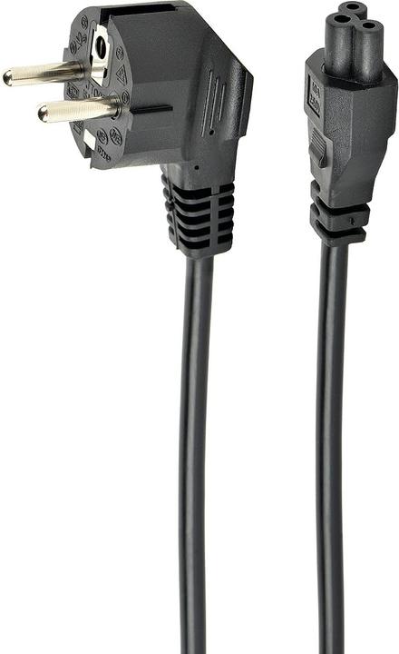 Produktbild Gembird Netzkabel für Notebook Schucko C5 (3 pin) VDE 1.8m (1.80 m)