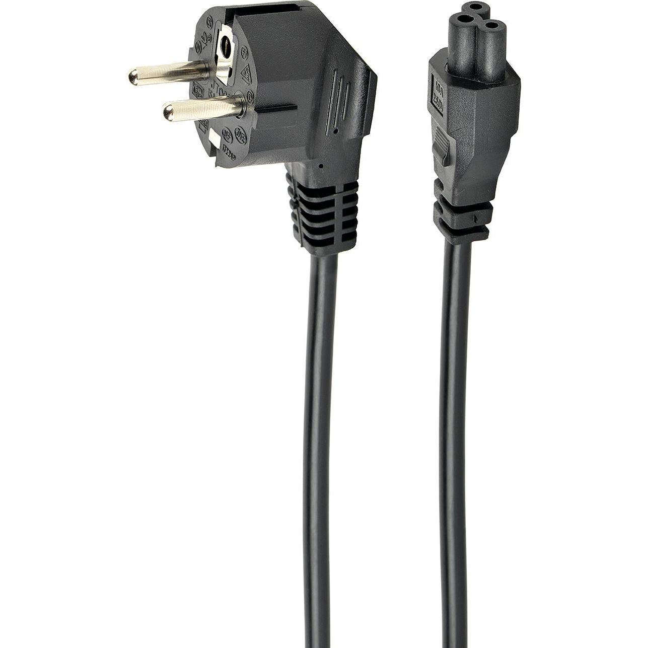 Thumbnail - Gembird Netzkabel für Notebook Schucko C5 (3 pin) VDE 1.8m (1.80 m), Stromkabel