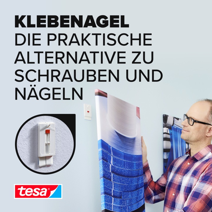 Image du produit tesa Clou de colle ajustable