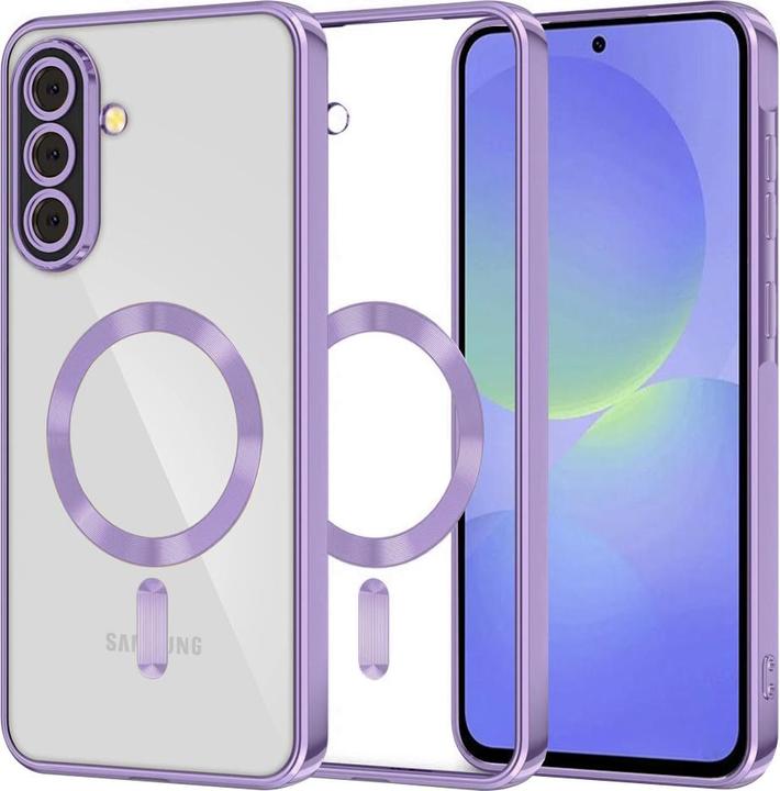 Produktbild Techsuit - Luxury Crystal MagSafe - Samsung Galaxy A36 5G / A56 5G - Light Purple (Samsung Galaxy A36)
