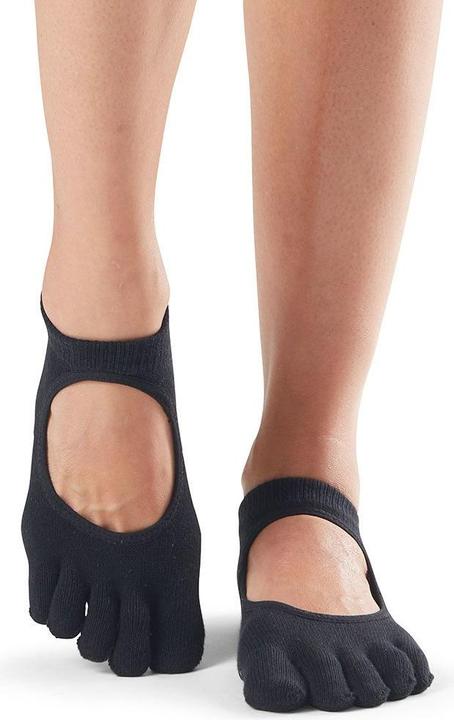 Image du produit Toesox Chaussettes à bouts ronds Bellarina L, noir (L)