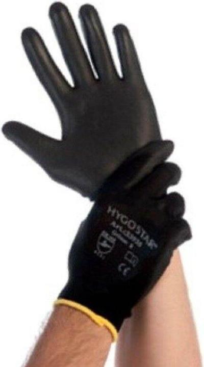 Produktbild franz mensch unisex Arbeitshandschuhe Black Ace schwarz Grösse XL 12 Paar (10)