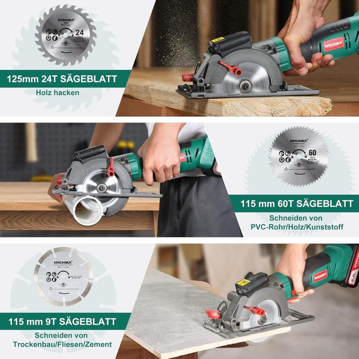 Actual product image Hychika Hand Circular Saw
