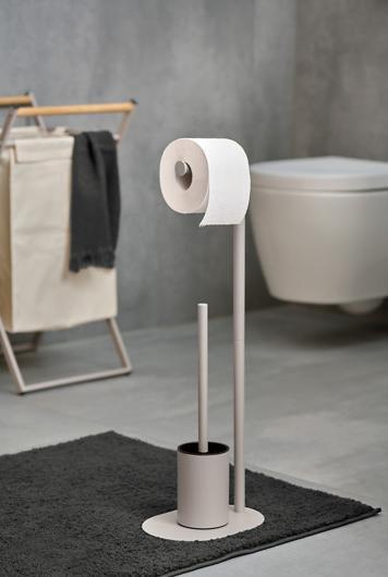 Actual product image Zeller Present WC-Bürstengarnitur Metall 23x17x63 cm