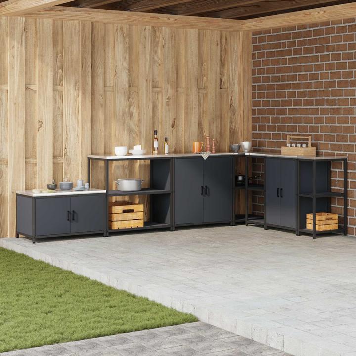 Actual product image vidaXL Küchenaufbewahrung (90 x 50 x 92 cm)