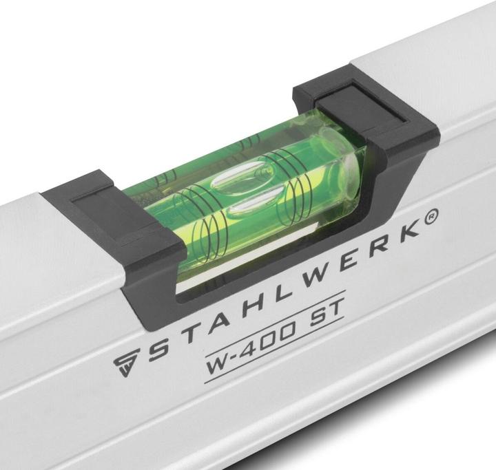 Actual product image Stahlwerk Spirit level W-400 ST made of aluminium with 400 mm length (40 cm)