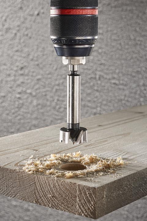 Actual product image wolfcraft Forstner Drill Bit, Ø 45 mm (10 mm)