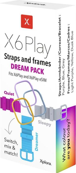 Xplora X6 Play Straps and Frames Dream Pack