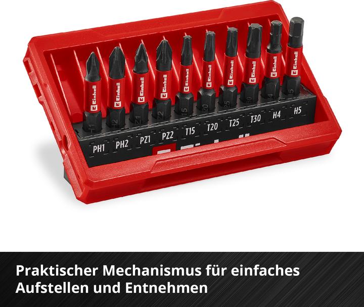 Produktbild Einhell Impact-Bit-Set, 118653, 10-teilig (Innensechskant)