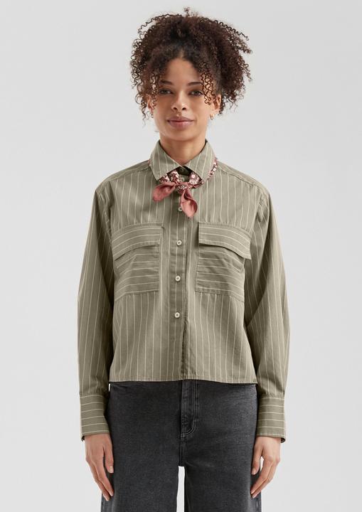 Immagine prodotto s.Oliver Bluse Verkürzte Bluse im Loose Fit (40)
