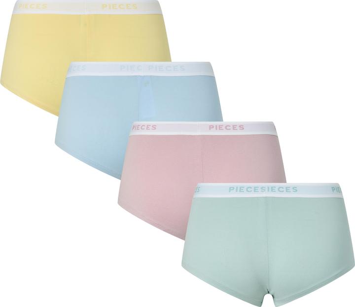 Actual product image Pieces PCLOGO LADY 4er-Pack Boxershorts (XS, pack of 4)