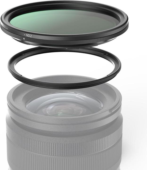 Actual product image SmallRig Clip-on VND filter ND2-ND32 (1-5 stop) 67mm