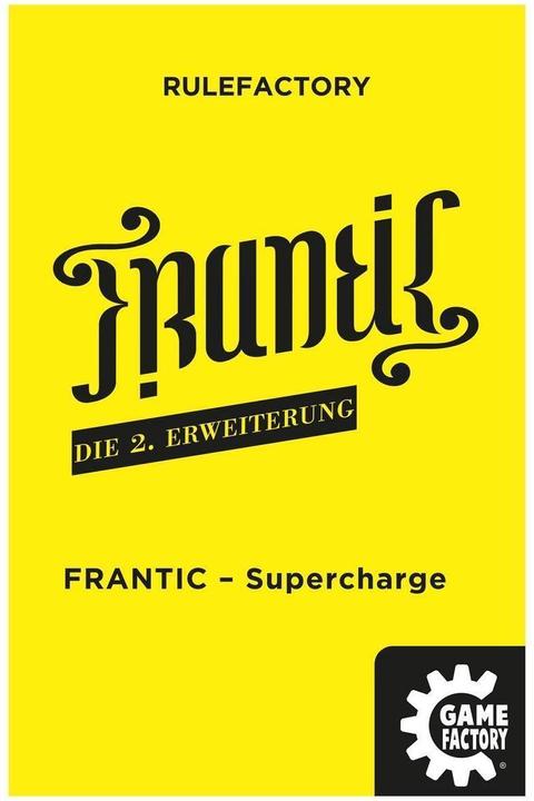 Immagine prodotto Game Factory FRANTIC - Supercharge (d) (Tedesco, 2 - 8 Giocatori)