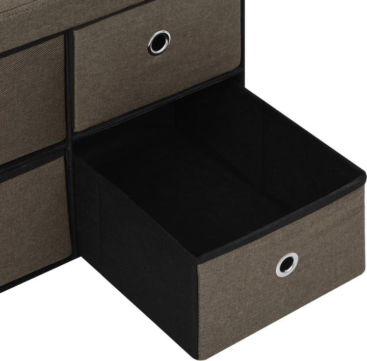 Actual product image vidaXL Bench with storage space (76 cm)