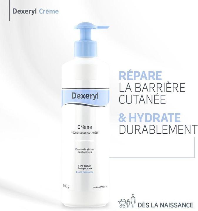 Image du produit Pierre Fabre Dexeryl Cream for Dry Skin 500g (Crème pour le corps)